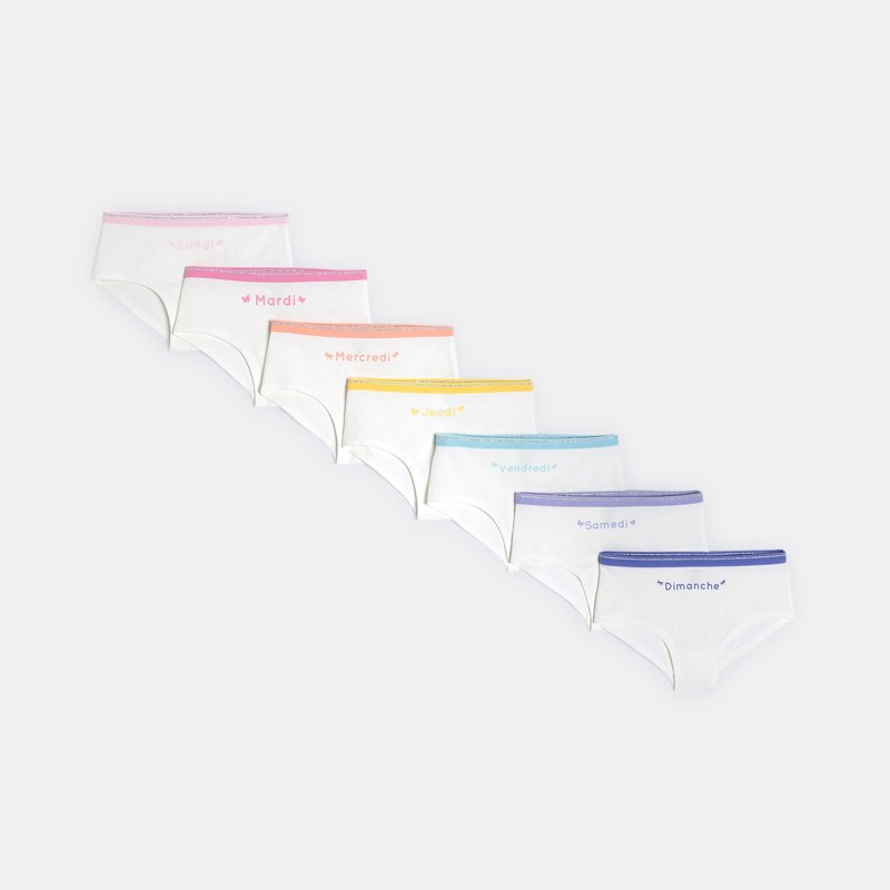 Modische Boxershorts in Weiß für Mädchen