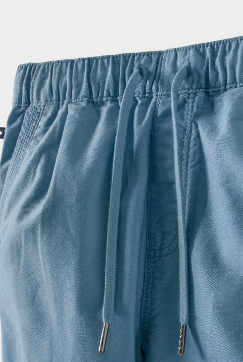 Blauwe broek van katoen en linnen voor jongens 2