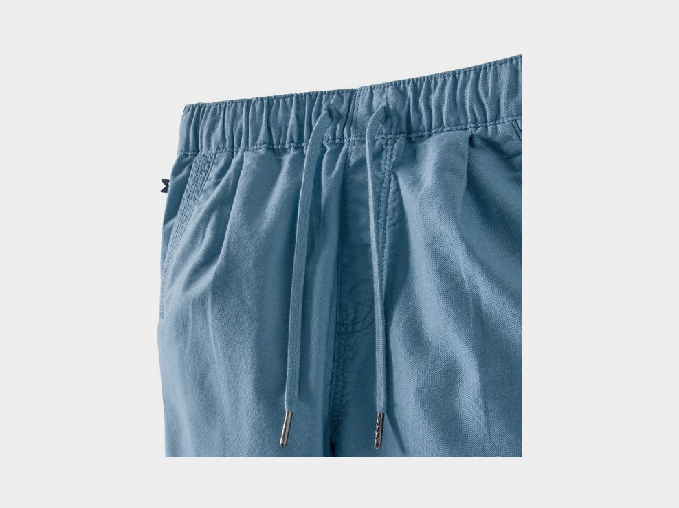 Pantalon coton et lin bleu garçon 2