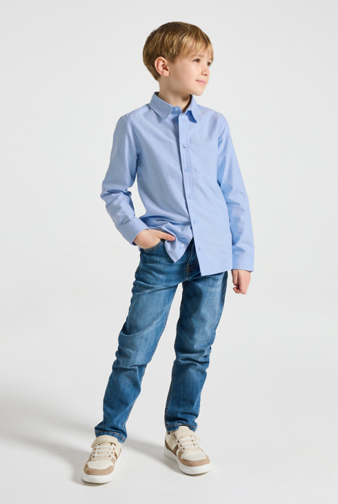 Blue long-sleeve shirt Boy 1