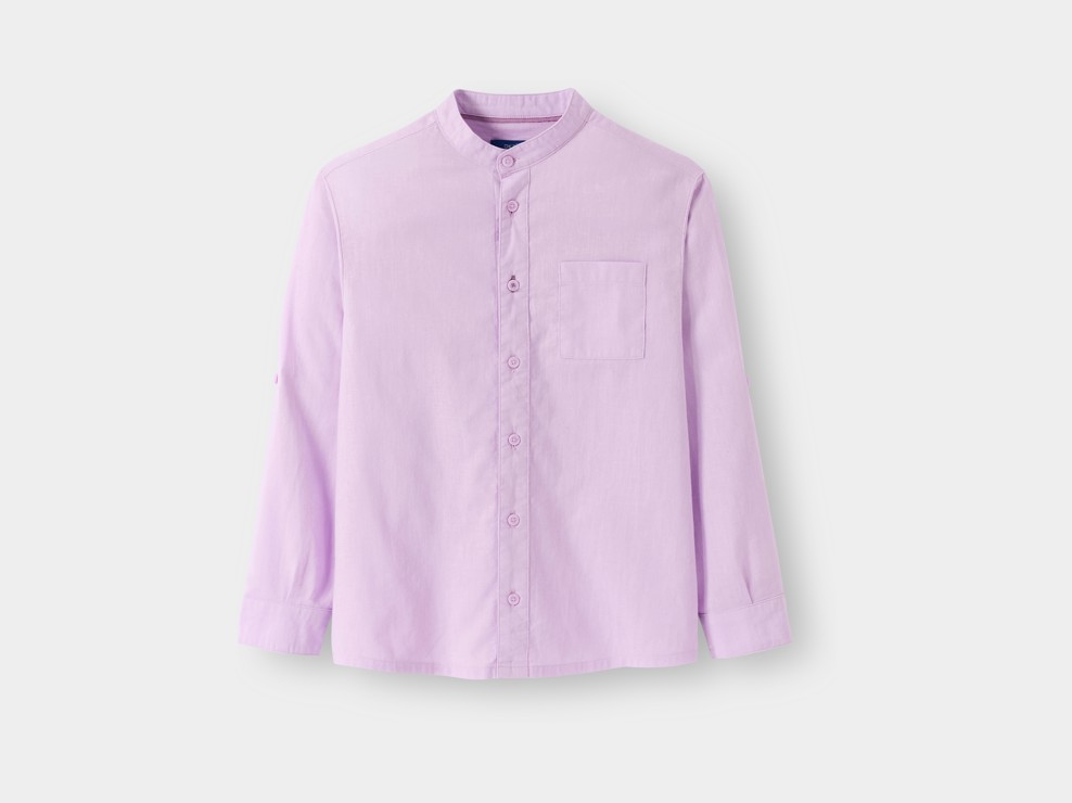 Camicia lilla bambino 1