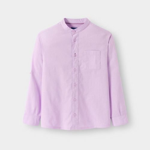 Chemise Lilas Garçon - Violet Amethyste - 12A - OKAIDI