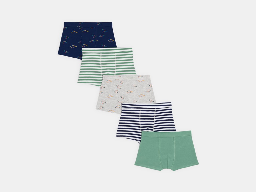 Veelkleurige boxershorts voor jongens 1