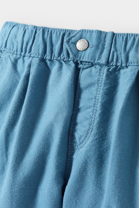 Pantalon à pinces bleu bébé garçon 2