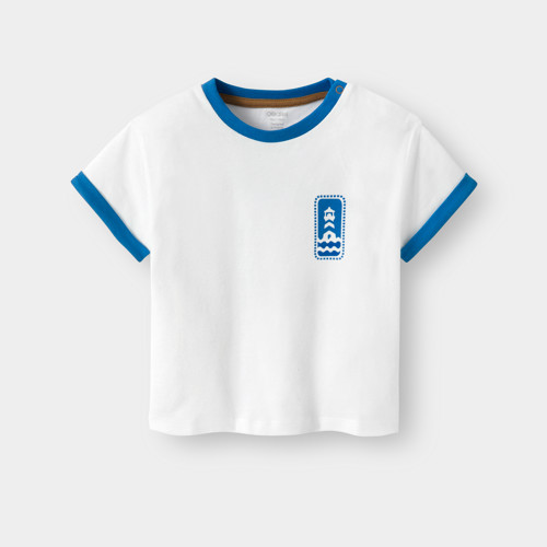 T-shirt Marin Blanc Bébé Garçon - Blanc - 23M - OBAIBI