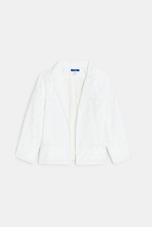 Witte blazer 1