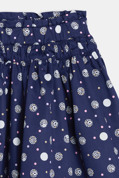 Jupe évasée bleu marine Fille 2