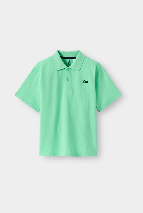 Polo vert garçon 1