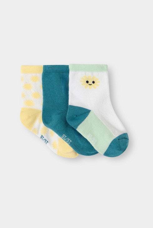 Lot de chaussettes multicolores bébé garçon 1