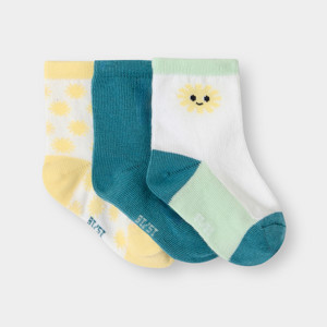 Lot de chaussettes multicolores bébé garçon