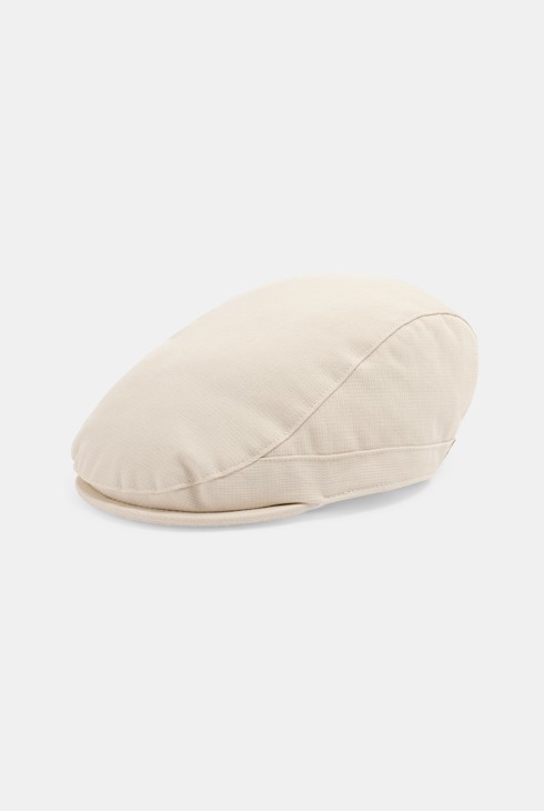 Beige Gavroche-Mütze für Jungen 1