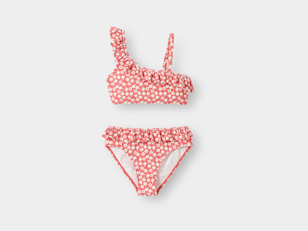 Maillot de bain 2 pièces à motif fruit fille 1