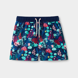 Short de bain imprimé bleu garçon