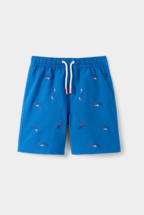 Short de bain requins bleu garçon 1