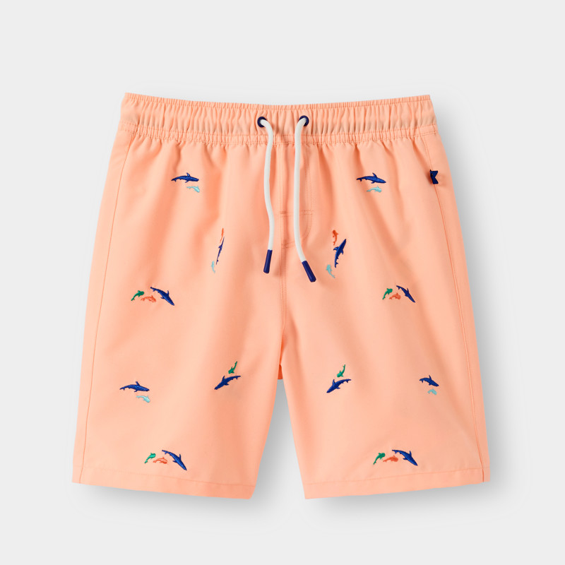 Badeshorts Haifische rosa Jungen