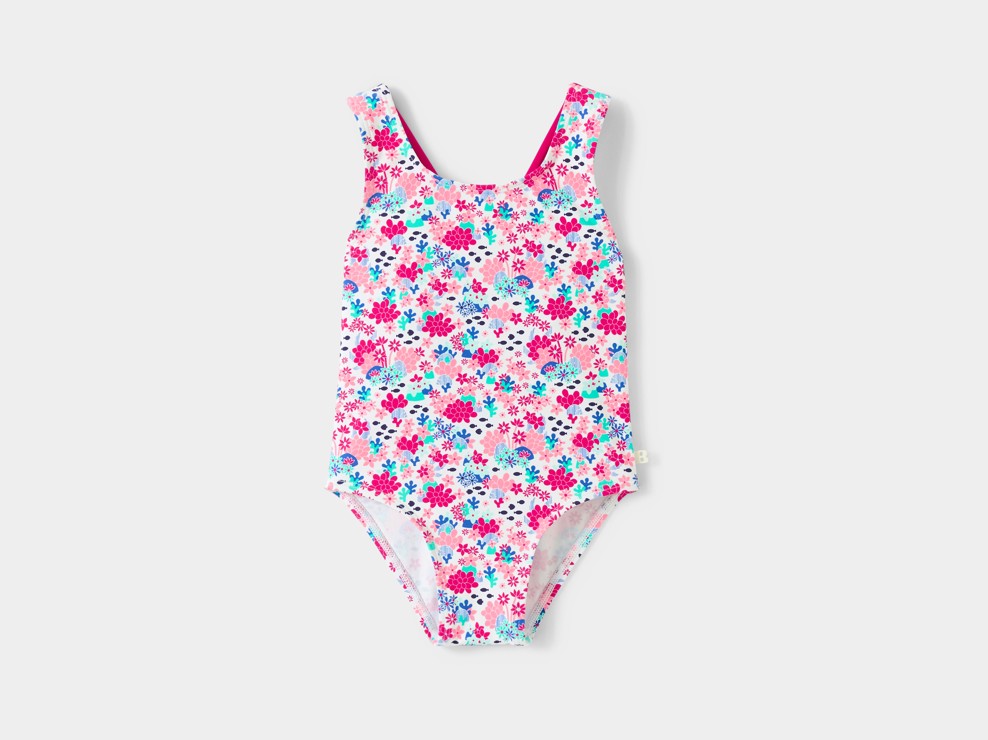 Badeanzug rosa Kleinkind Mädchen 1