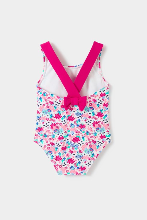 Girl's pink swimming costume 2