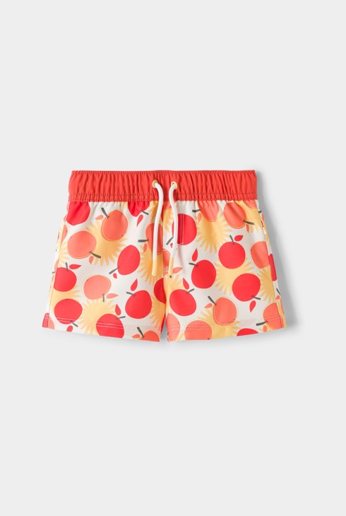Roze zwemshort met print voor jongens 1