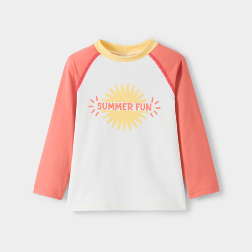 T-shirt Anti Uv Orange Bébé Garçon - Clémentine - 12M - OBAIBI