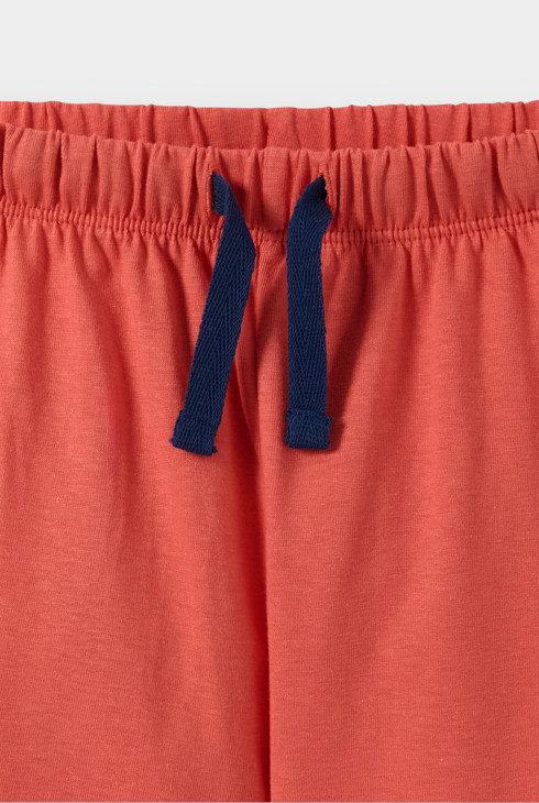 Pyjama court dinosaure rouge garçon 2