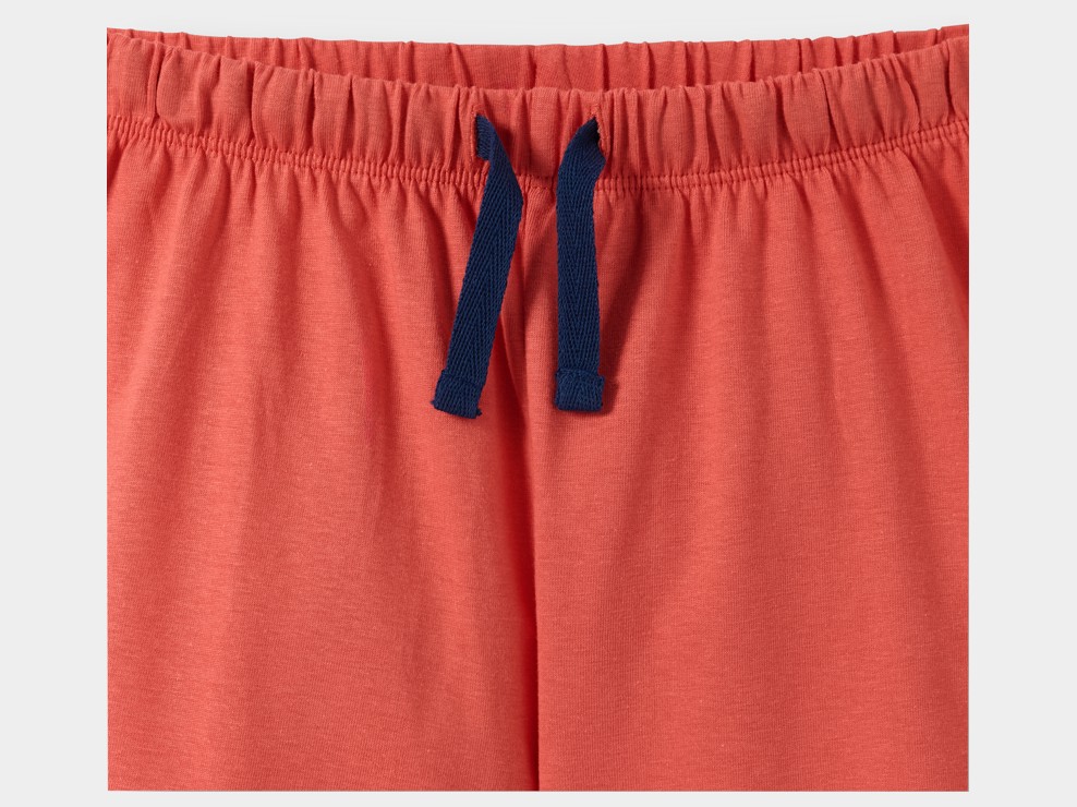 Pyjama court dinosaure rouge garçon 2