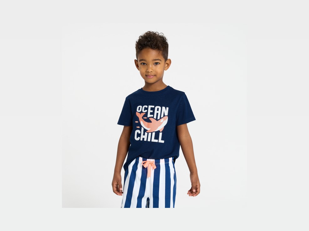 Pigiama blu da bambino 1