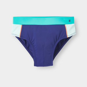 Slip de bain bleu marine garçon