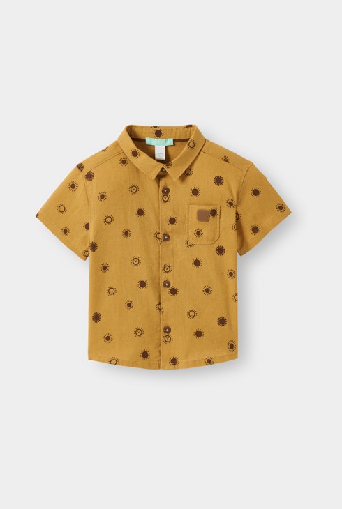 Camisa amarilla para bebé niño 1