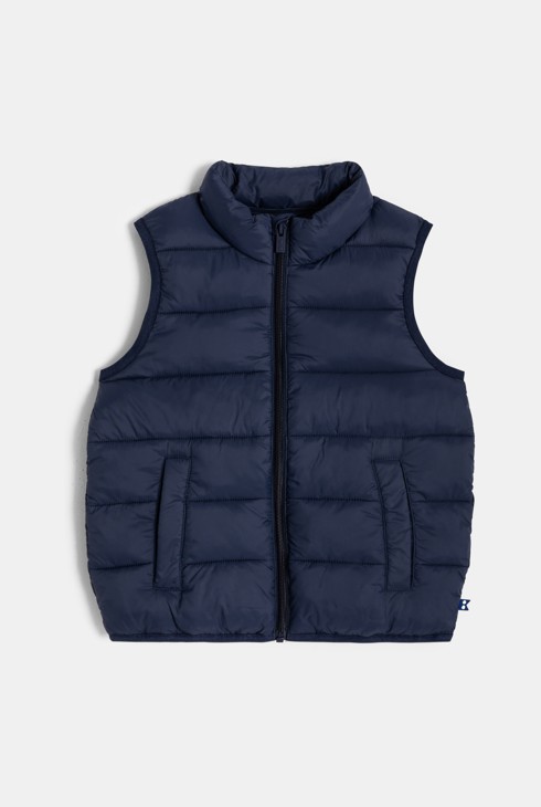 Steppjacke ärmelos blau Jungen 1