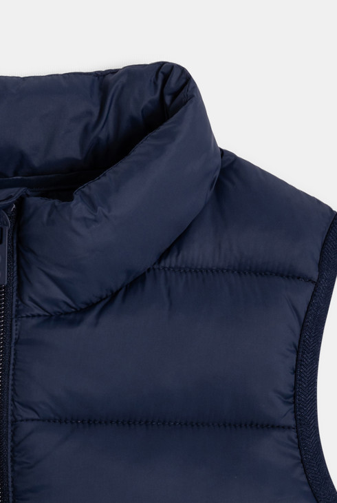 Steppjacke ärmelos blau Jungen 2