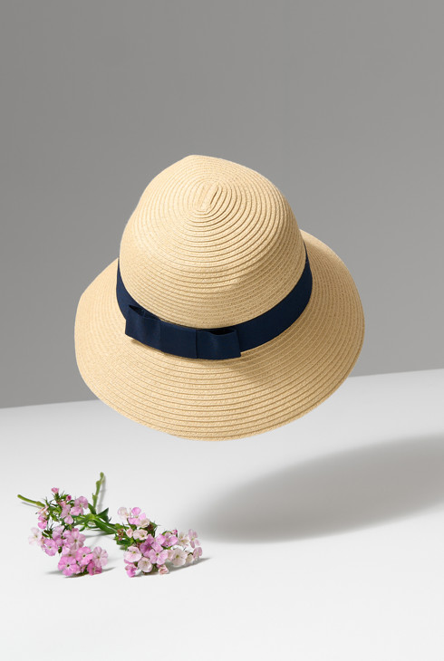 Chapeau beige fille 1