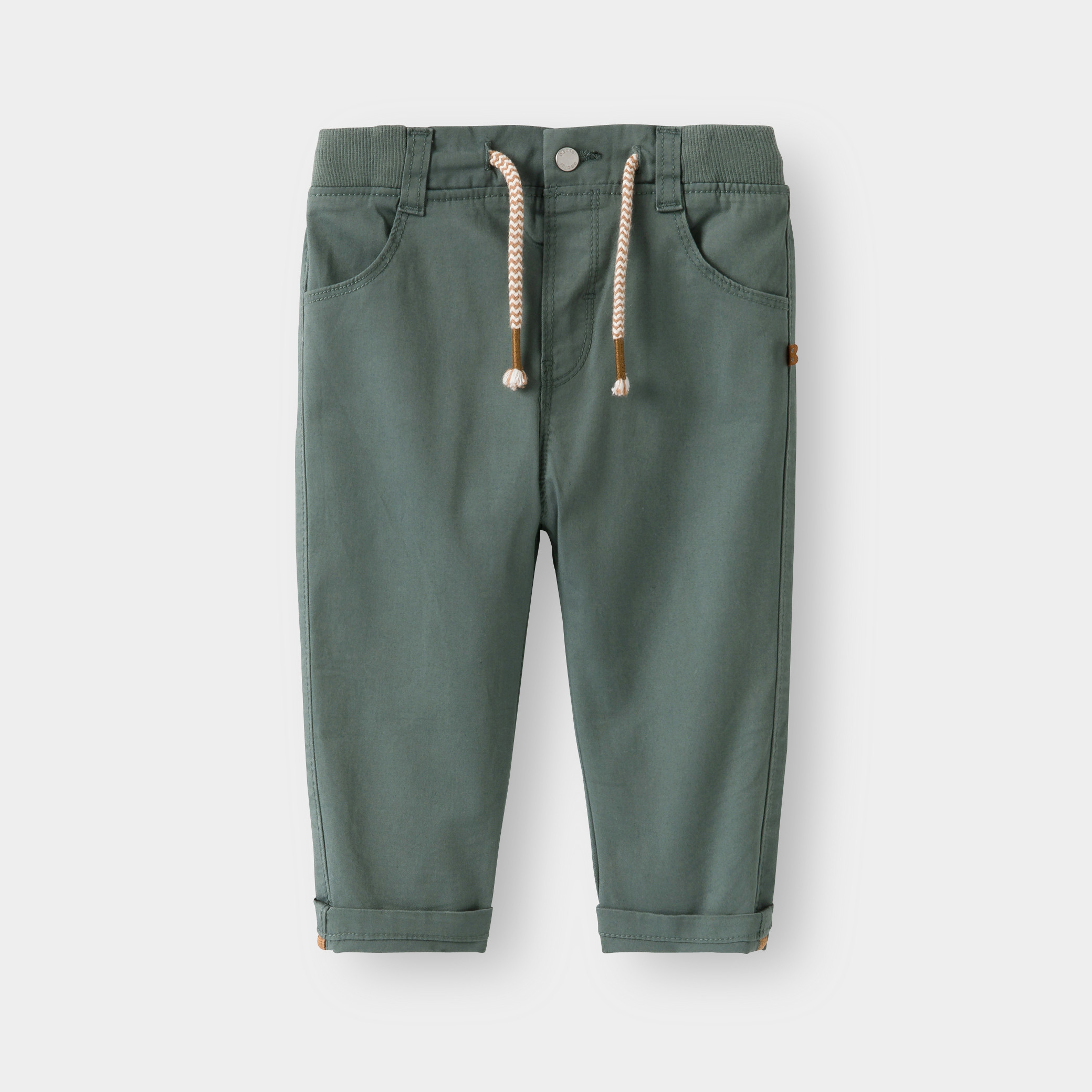 Pantalon beige bébé garçon - Vert army