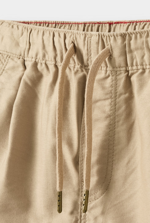 Bermuda coton beige garçon 2