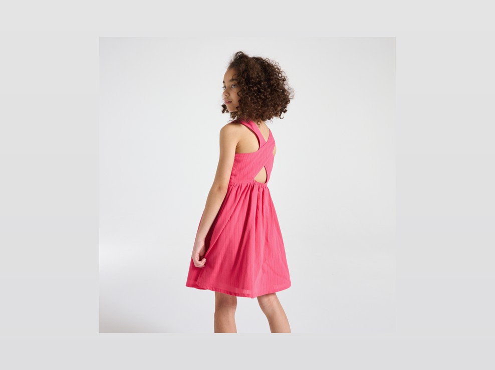 Robe rose fille 1
