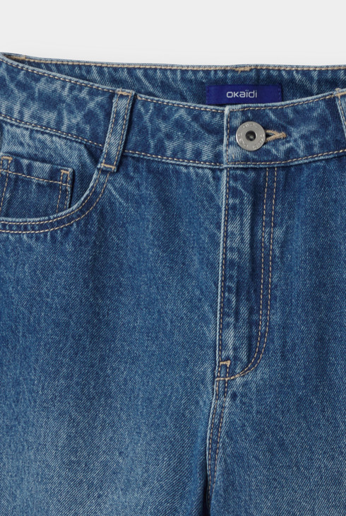 Short en denim fille 2