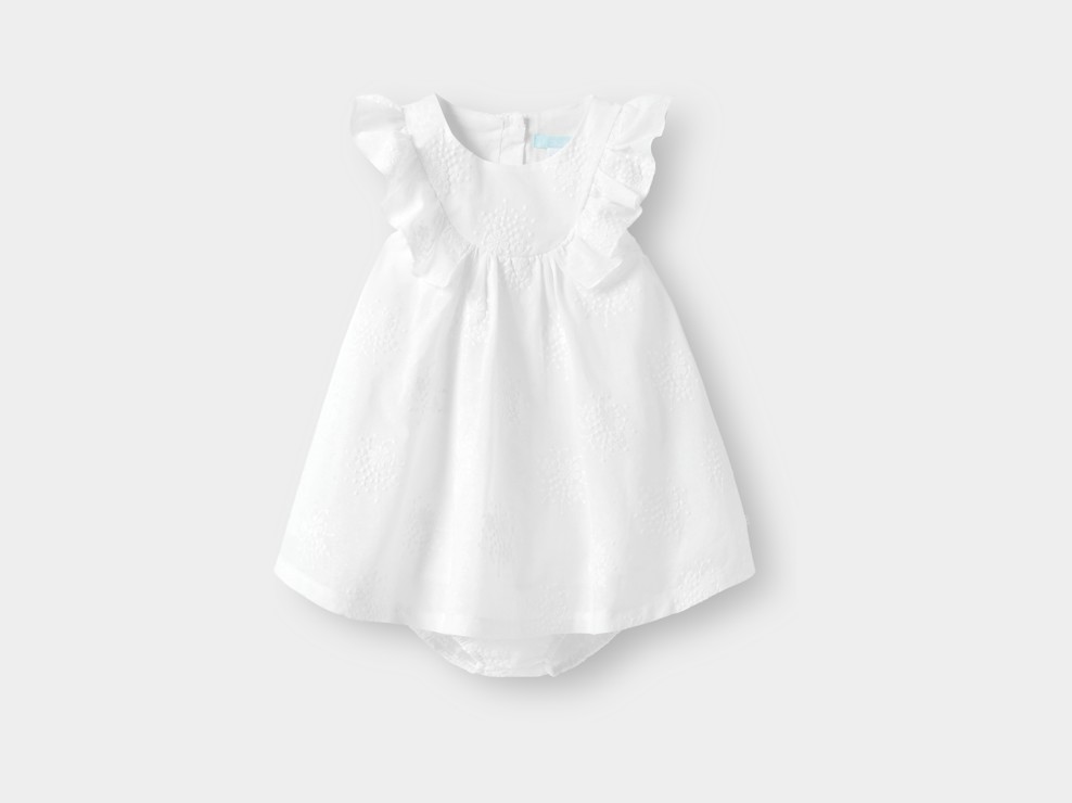 Kleid weiß Kleinkind Mädchen 2