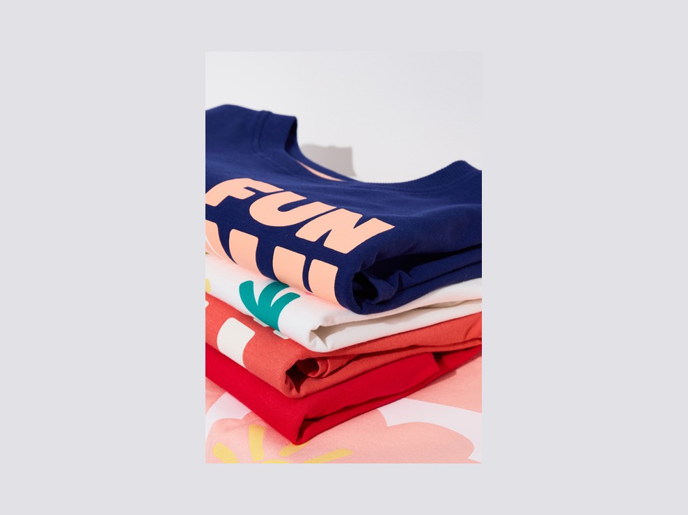 Blaues T-Shirt mit Motiv für Jungen 2
