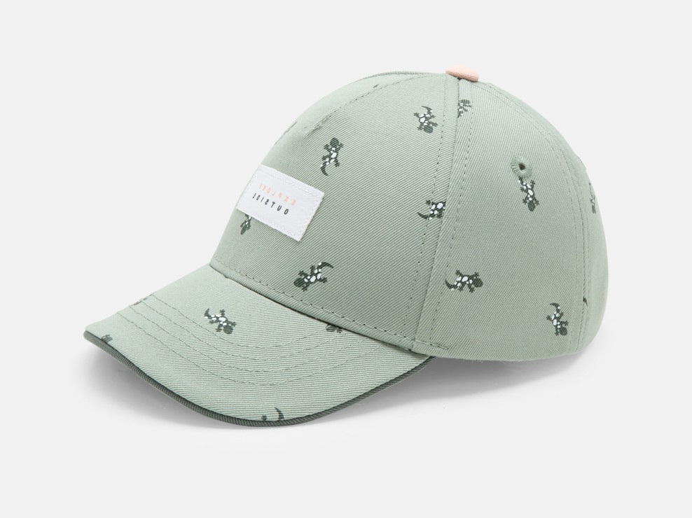 Casquette lézard vert bébé garçon 1