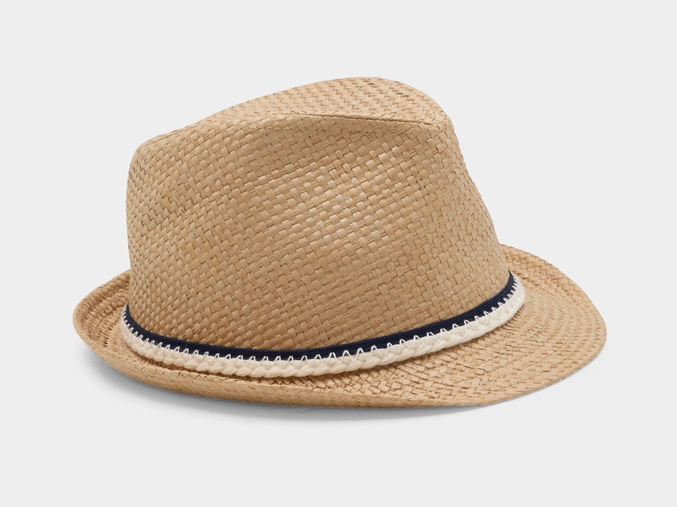 Strohhut beige Kleinkind Junge 1