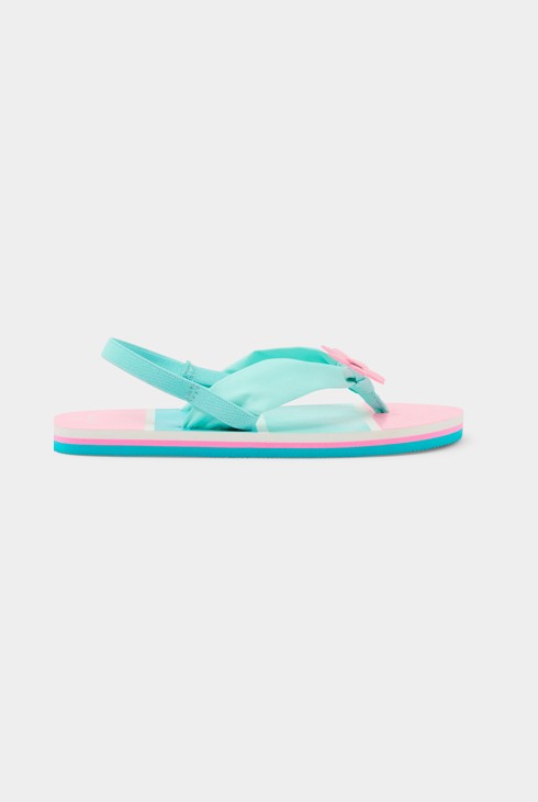 Sandalias turquesa niña 1
