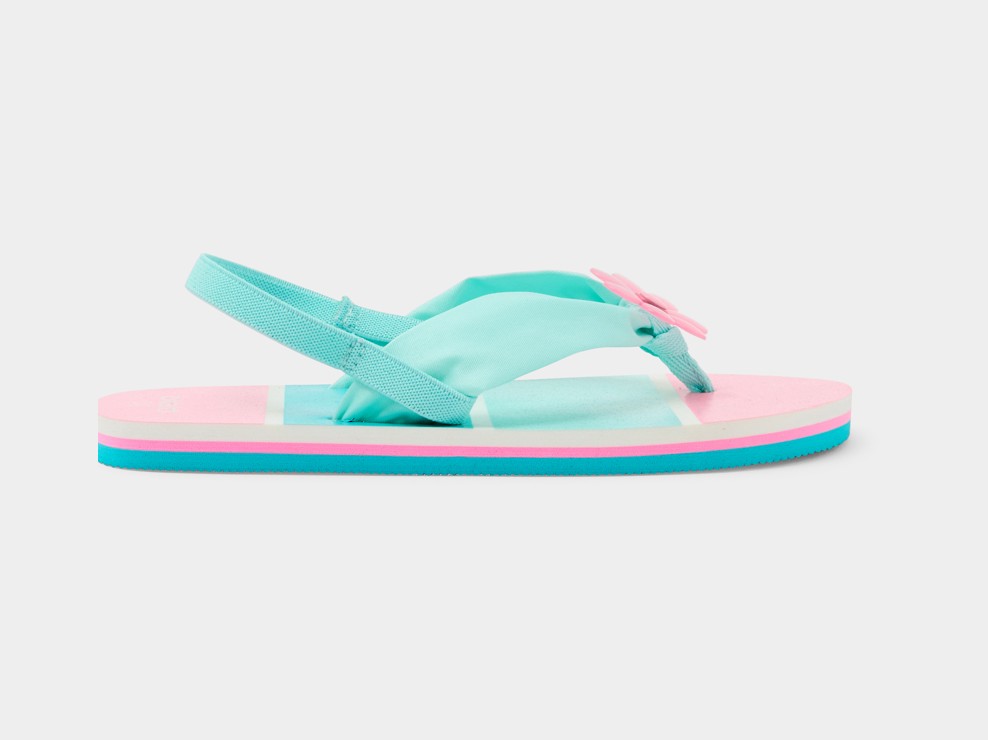 Sandales turquoise fille 1