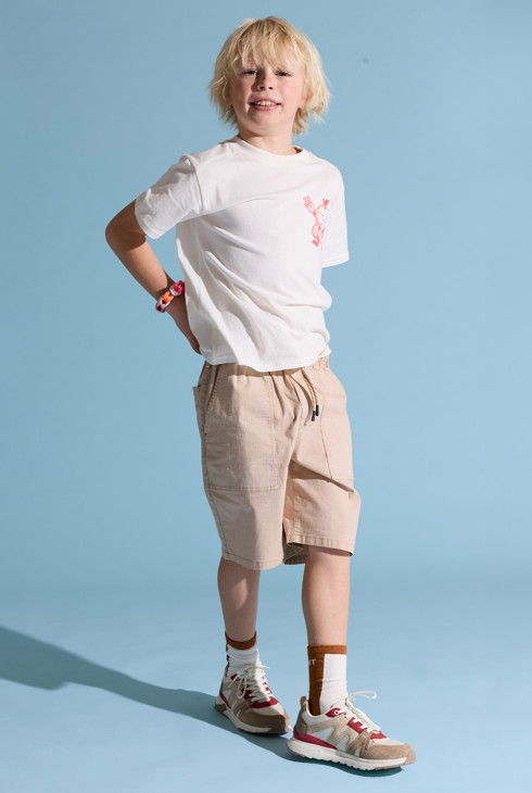 Bermuda beige per bambino 1