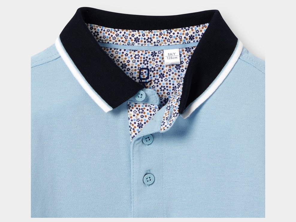 Poloshirt blau Jungen 2