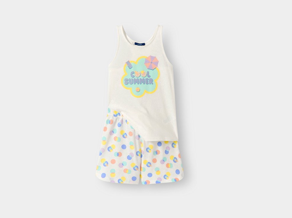 Pyjama d'été 2 pièces fille 2