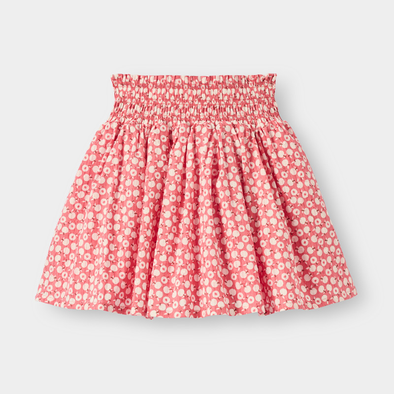 Rock rosa Früchteprint Mädchen