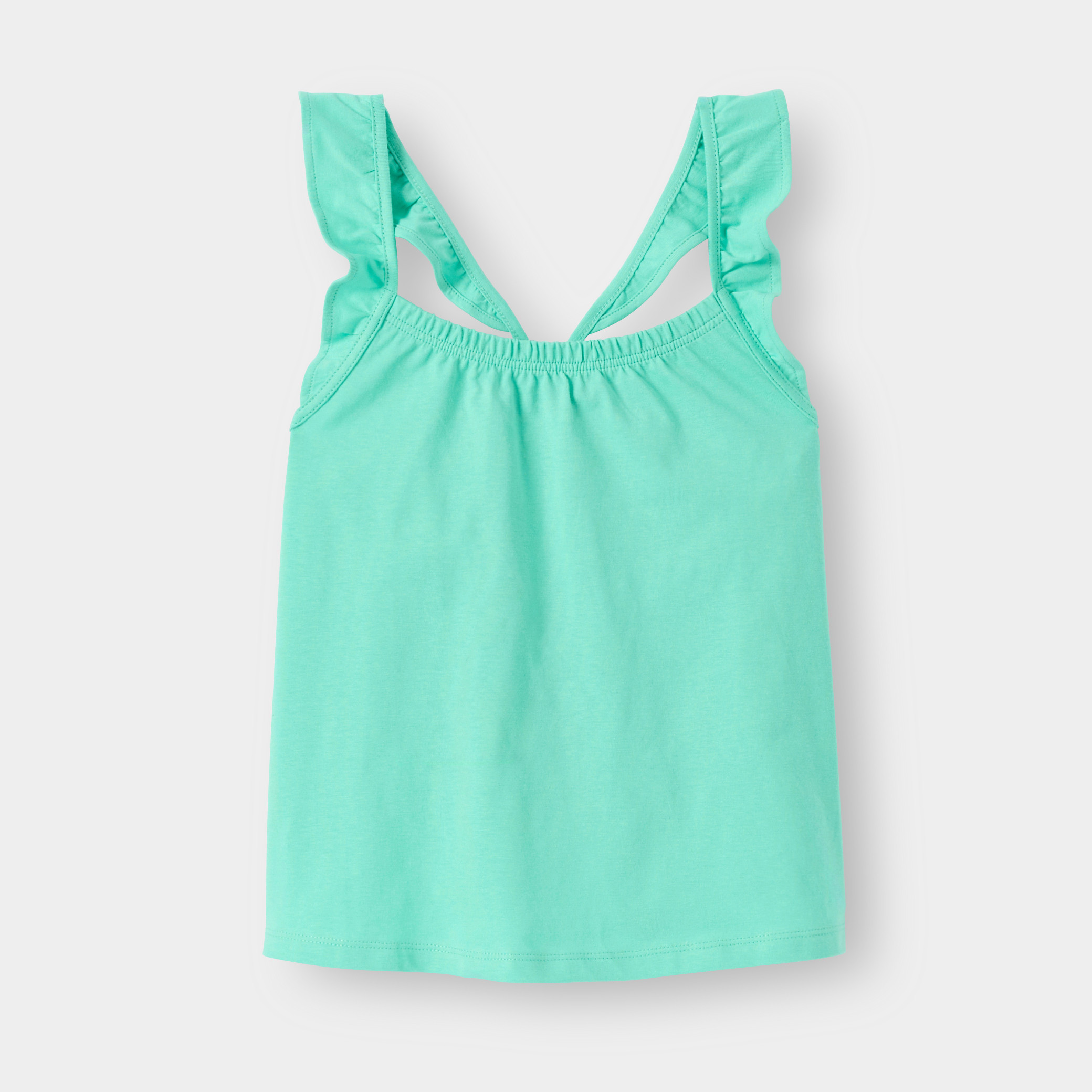 Débardeur violet fille - Vert Malachite