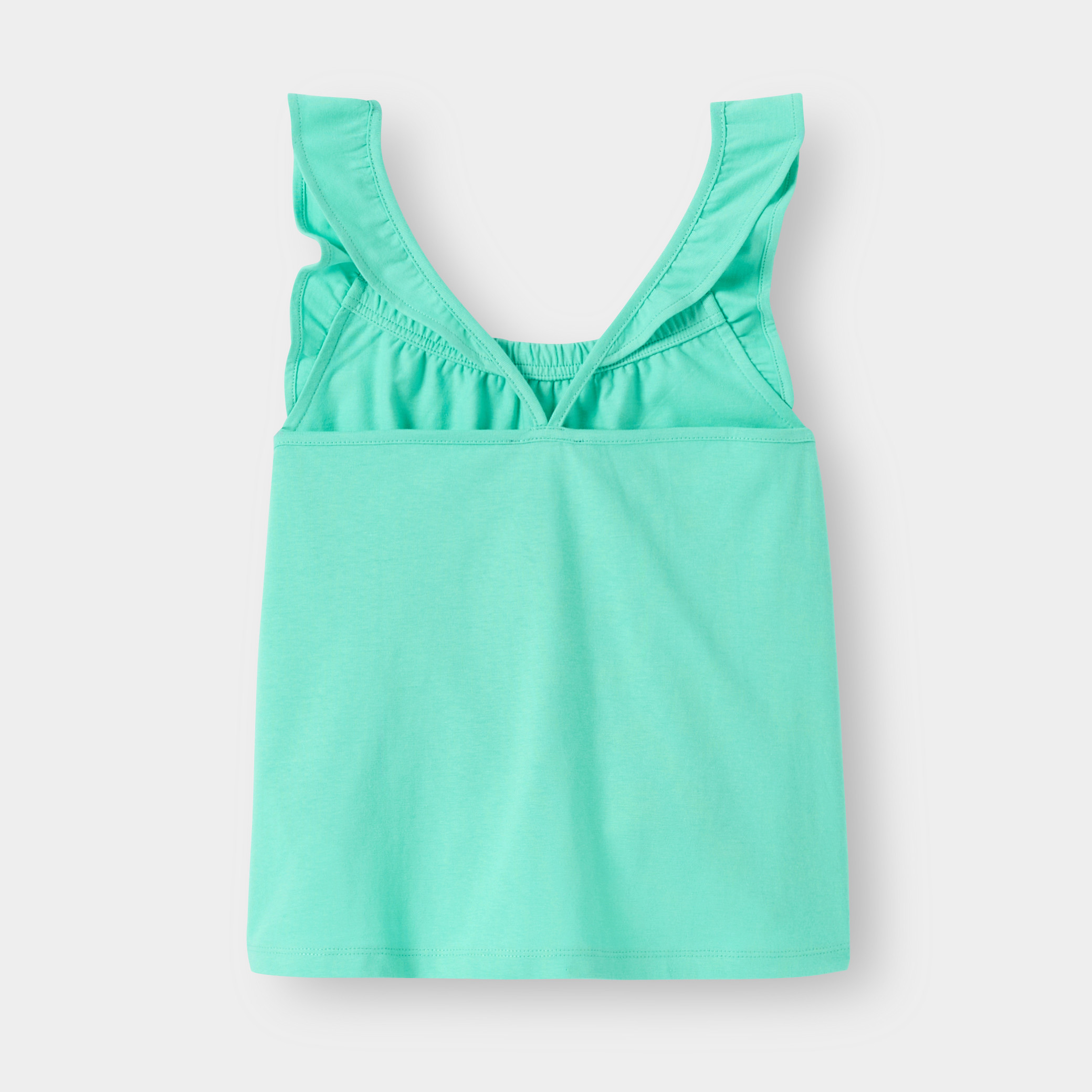 Débardeur vert fille - Vert Malachite