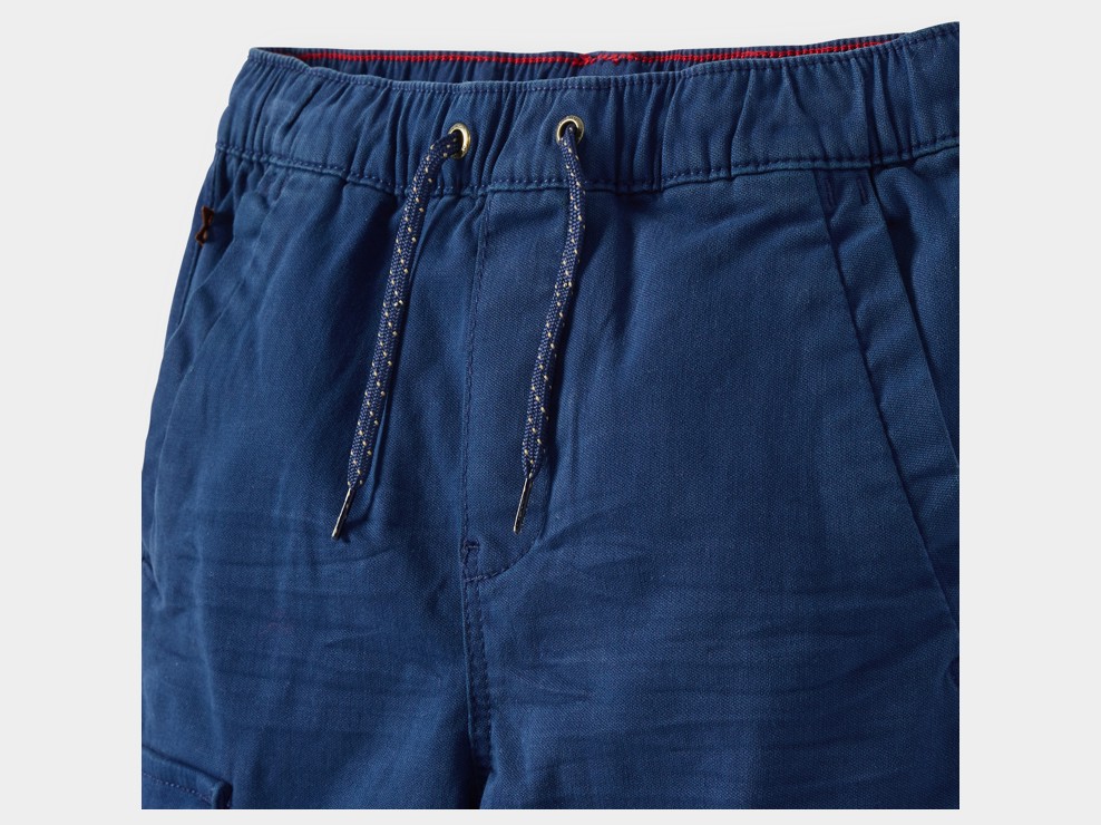 Bermuda cargo bleu garçon 2