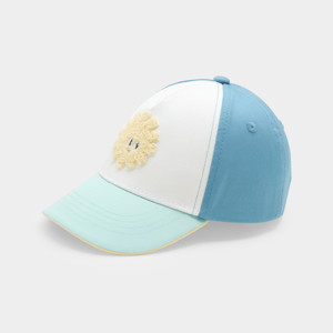 Casquette bleue motif soleil bébé garçon