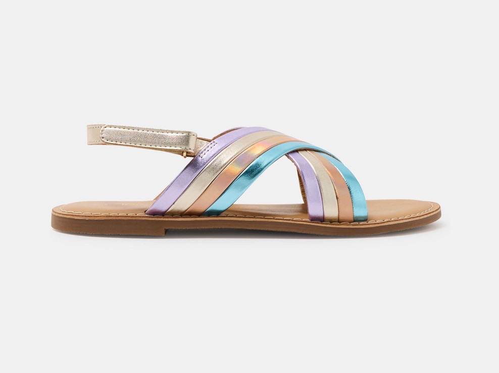Sandales multicolores fille 1